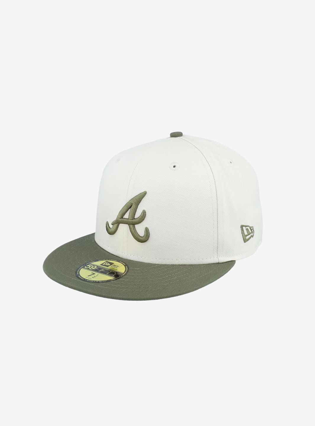 New Era Atlanta Braves 59FIFTY White Crown Cap | ResellZone