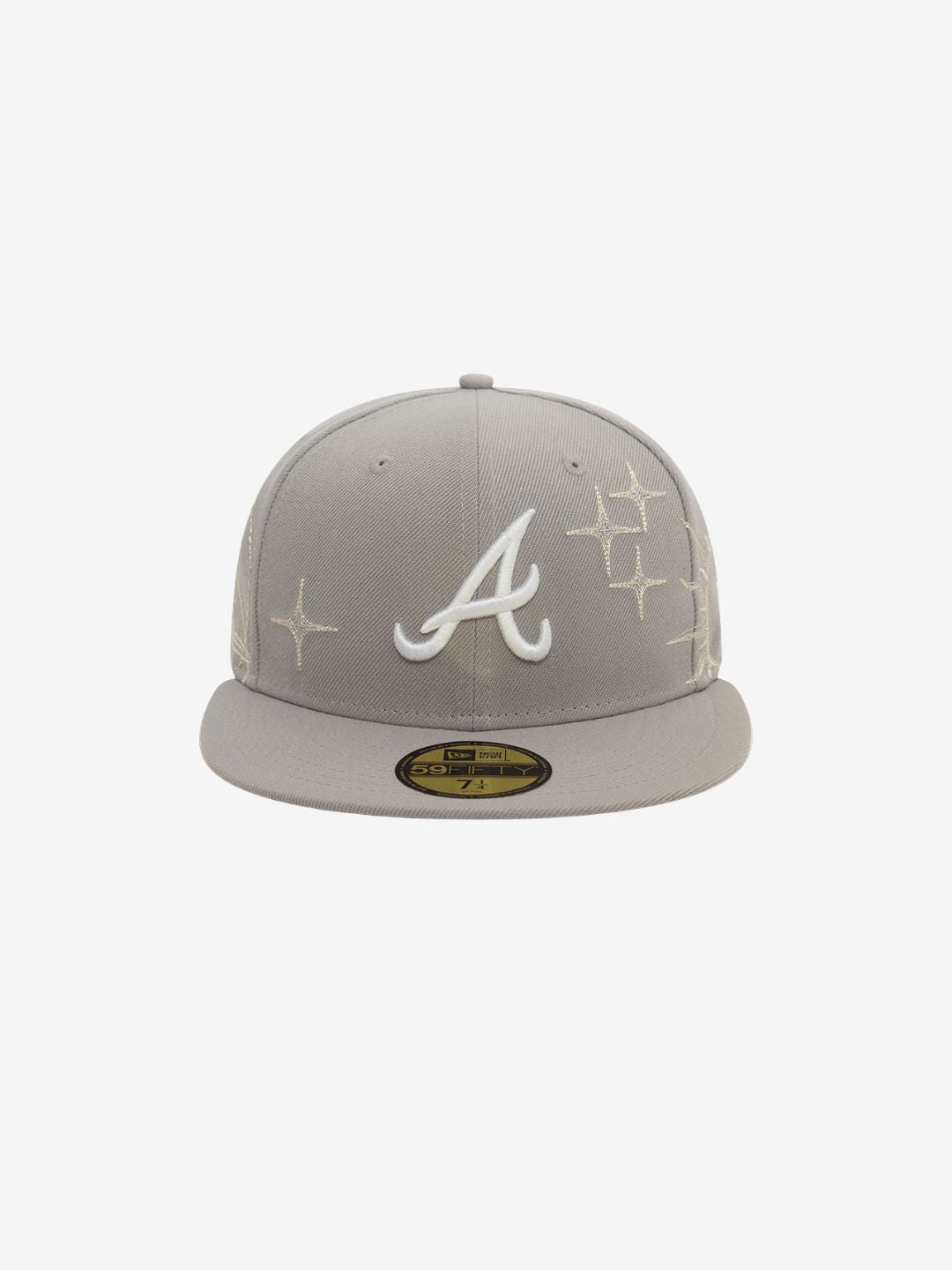 New Era Atlanta Braves MLB Zodiac Grey 59FIFTY Fitted Cap - 60580486 | ResellZone