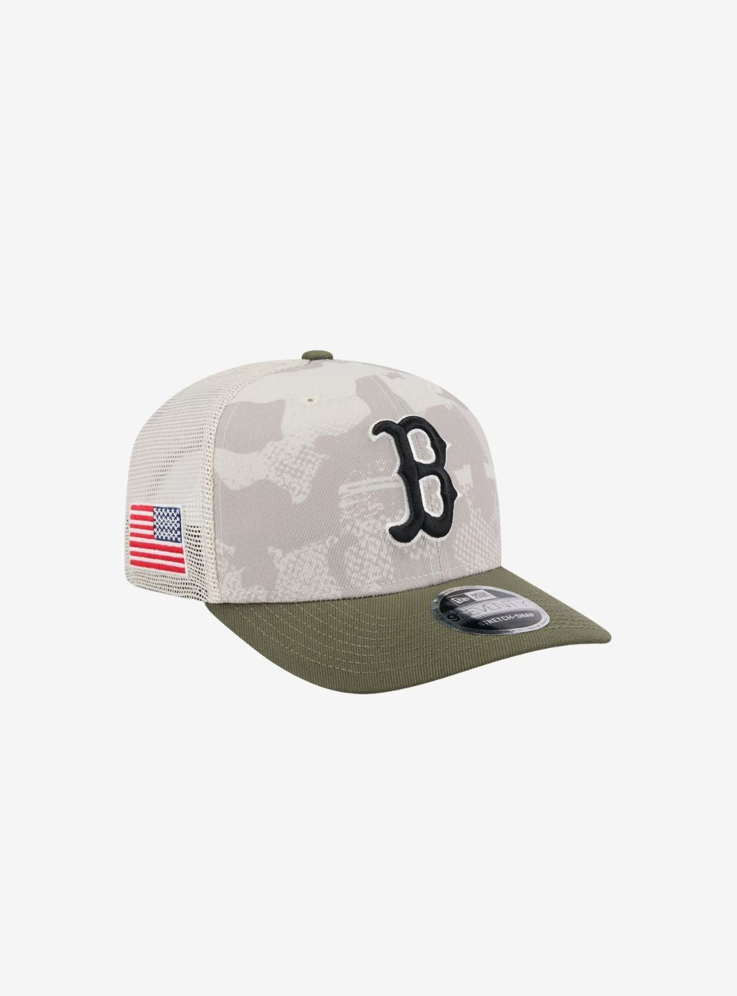 New Era Boston Red Sox Armed Forces Day 9SEVENTY Light Beige/Olive | ResellZone