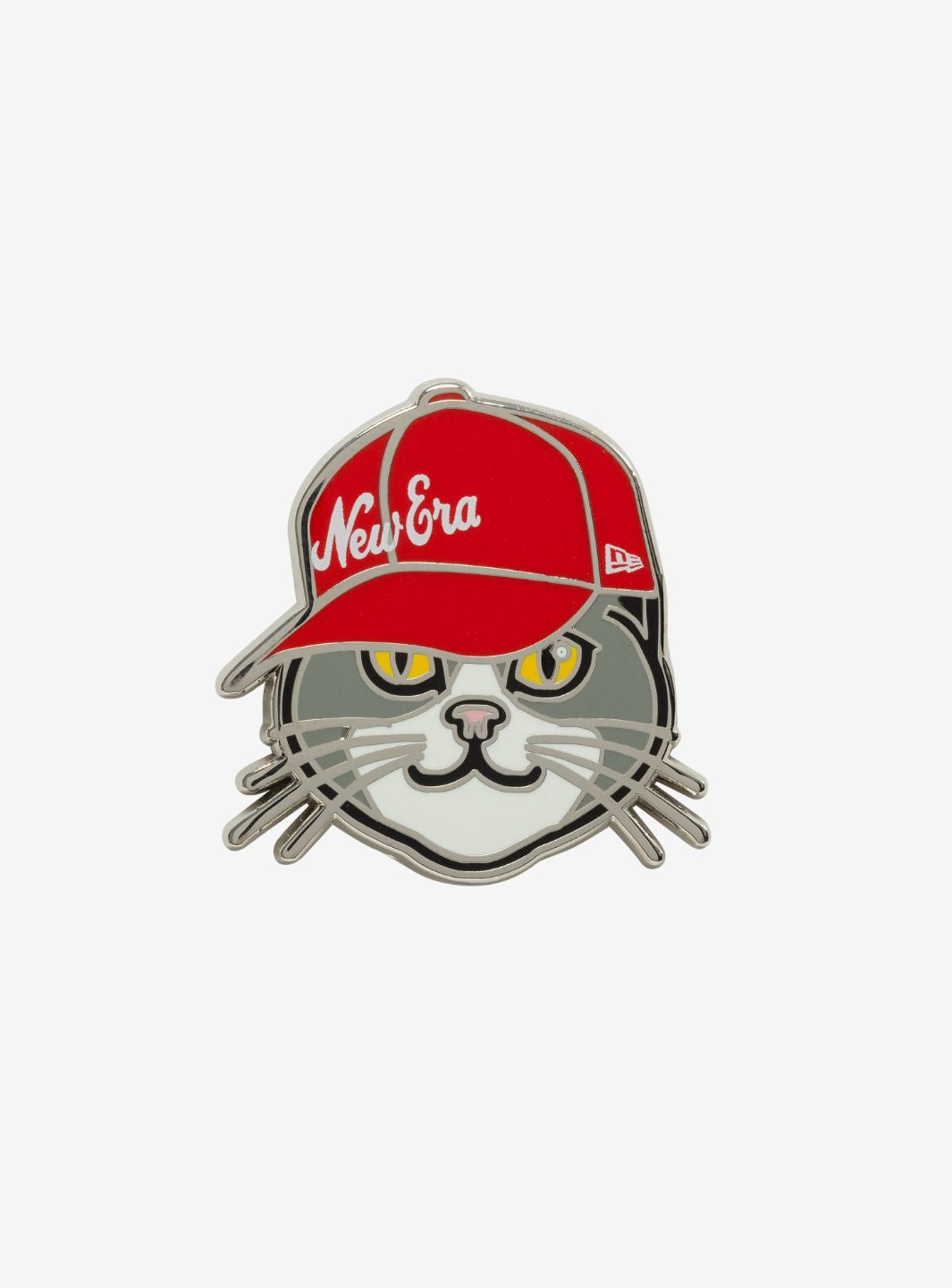 New Era Cat Red Pin Badge - 60758541 | ResellZone