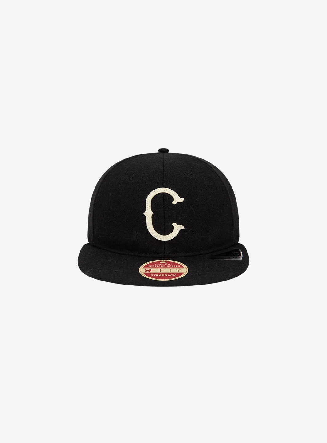 New Era Chicago White Sox Heritage Series Black Retro Crown 9FIFTY Strapback Cap | ResellZone
