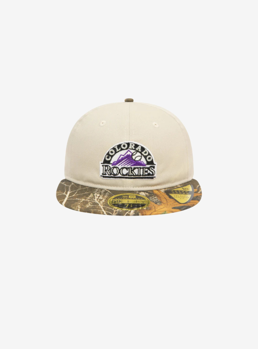 New Era Colorado Rockies Retro Crown 59FIFTY Real Tree Camo | ResellZone