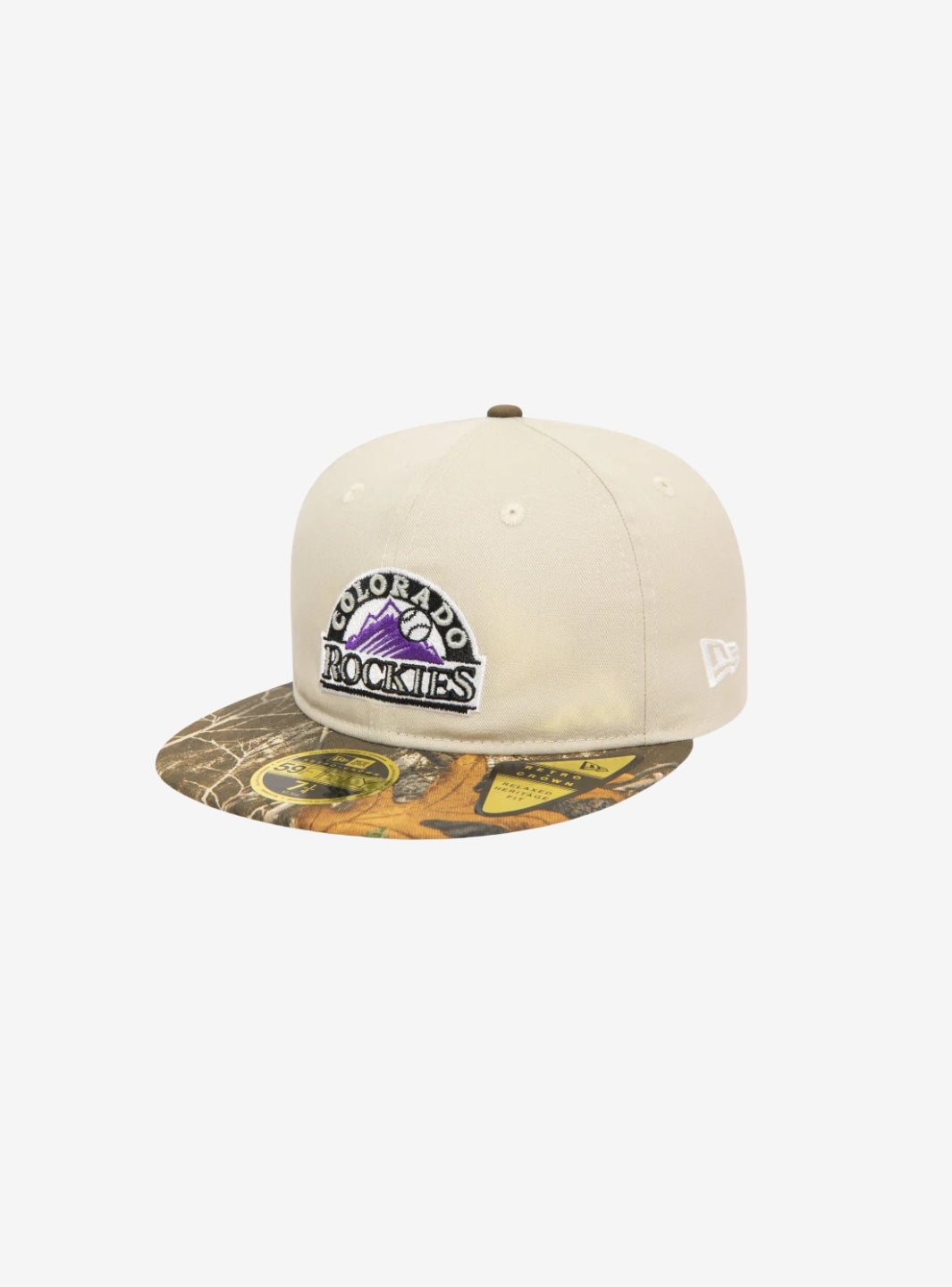 New Era Colorado Rockies Retro Crown 59FIFTY Real Tree Camo | ResellZone