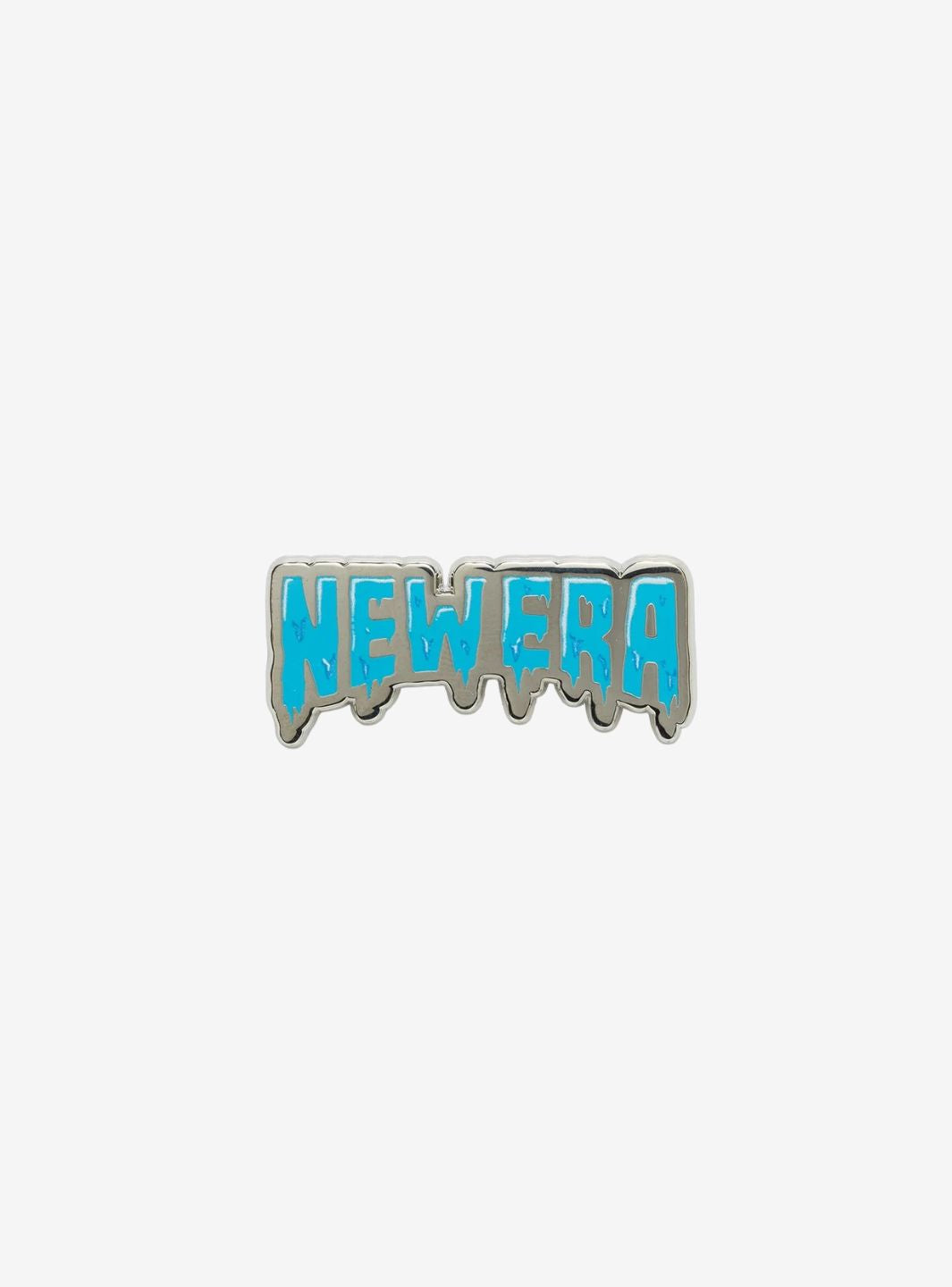 New Era Drip Script Silver Pin Badge - 60959873 | ResellZone