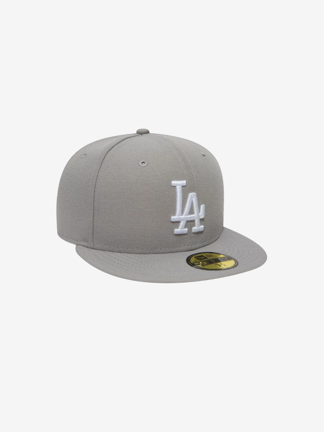 New Era LA Dodgers MLB Basic Grey 59FIFTY Fitted Cap - 10531950 | ResellZone