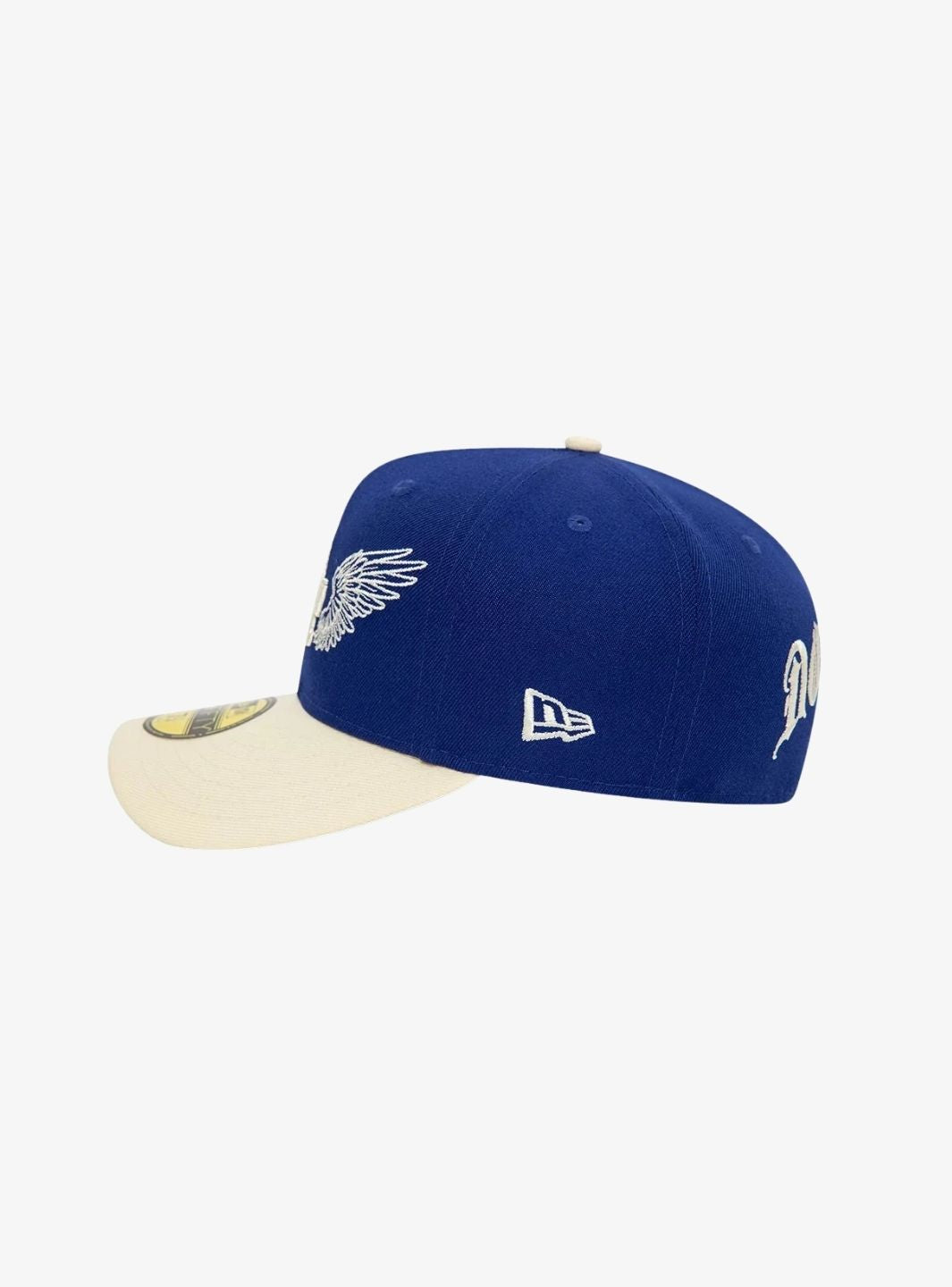 New Era LA Dodgers MLB Team Wings Blu 59FIFTY Fitted Cap