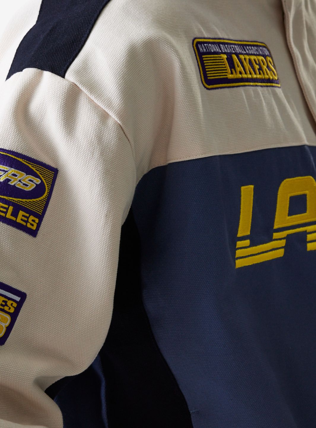 New Era LA Lakers NBA Dark Blue Motorsports Jacket - 60684335 | ResellZone