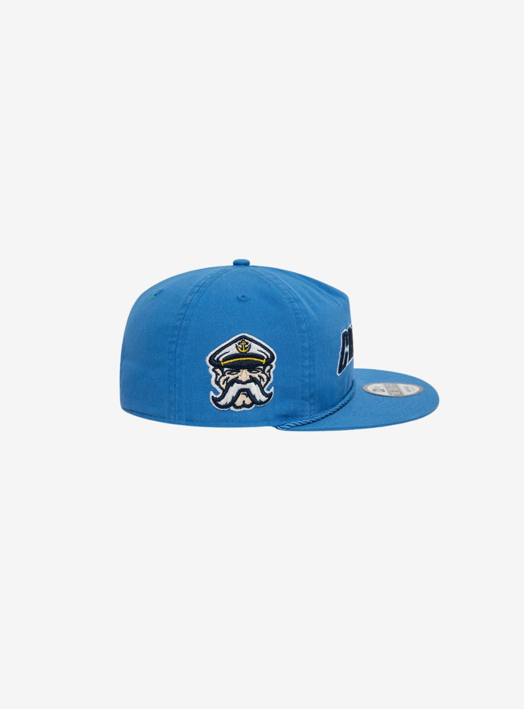 New Era Lake County Captains Blue A-Frame Golfer Snapback Cap | ResellZone