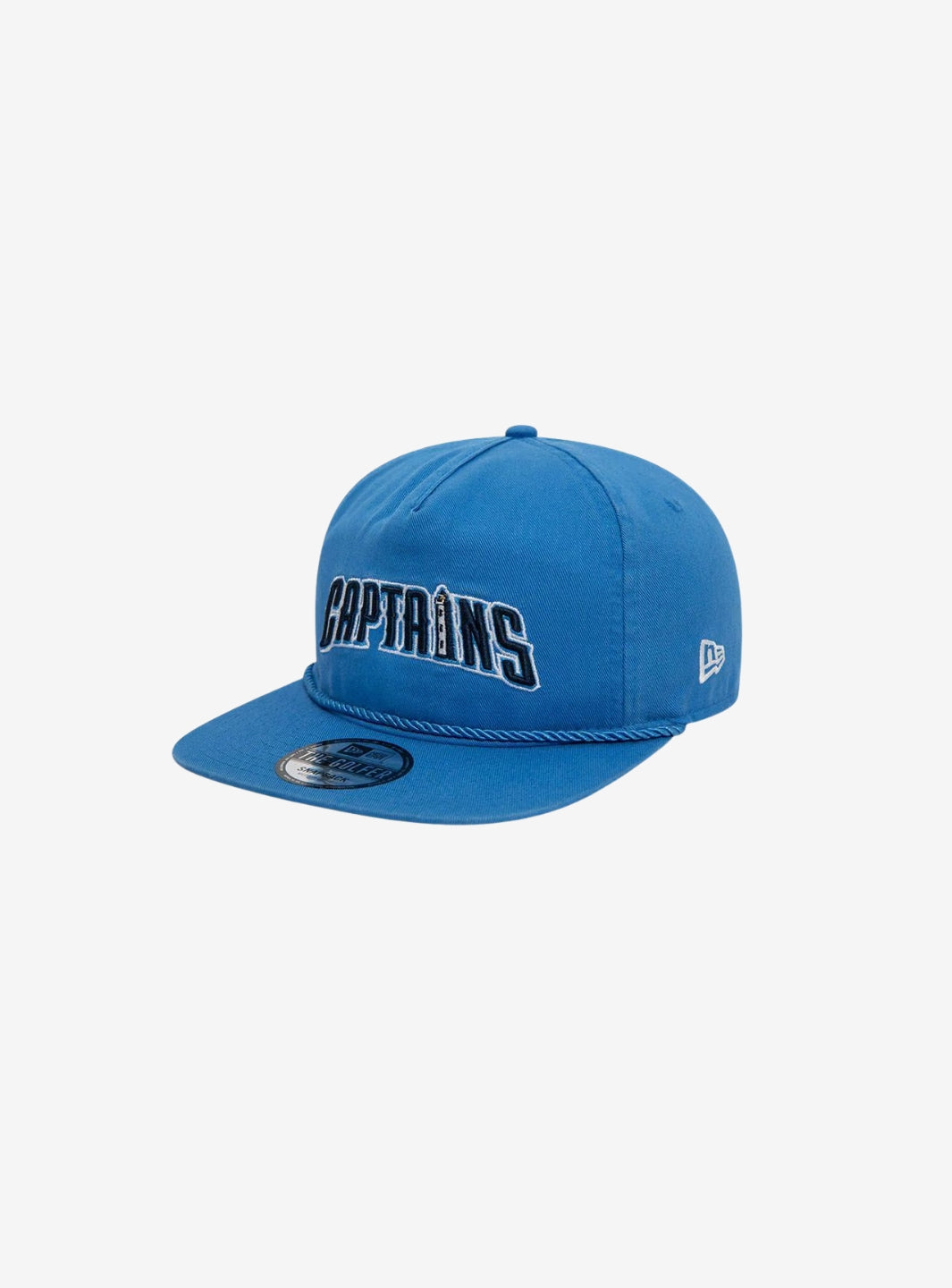 New Era Lake County Captains Blue A-Frame Golfer Snapback Cap | ResellZone