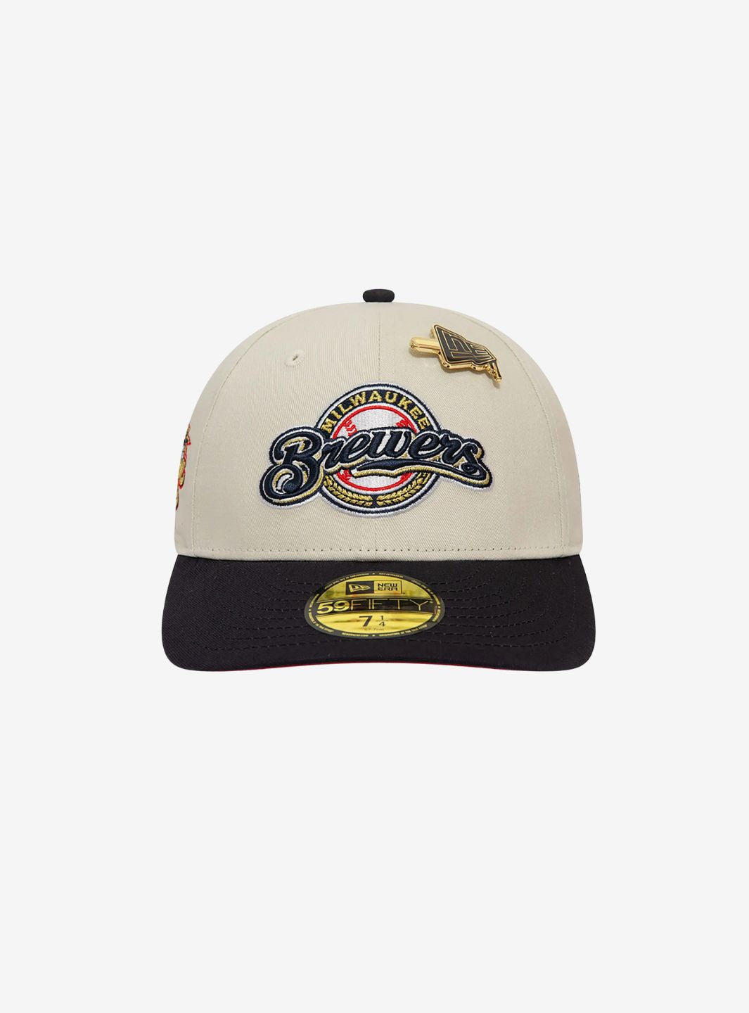 New Era Milwaukee Brewers MLB Low Profile 59FIFTY Pin Cap | ResellZone