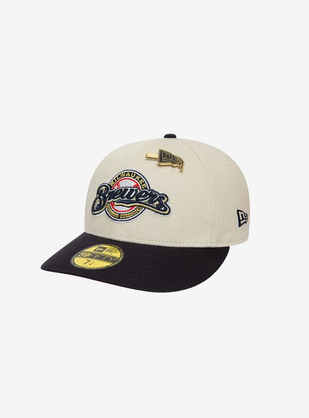 New Era Milwaukee Brewers MLB Low Profile 59FIFTY Pin Cap | ResellZone