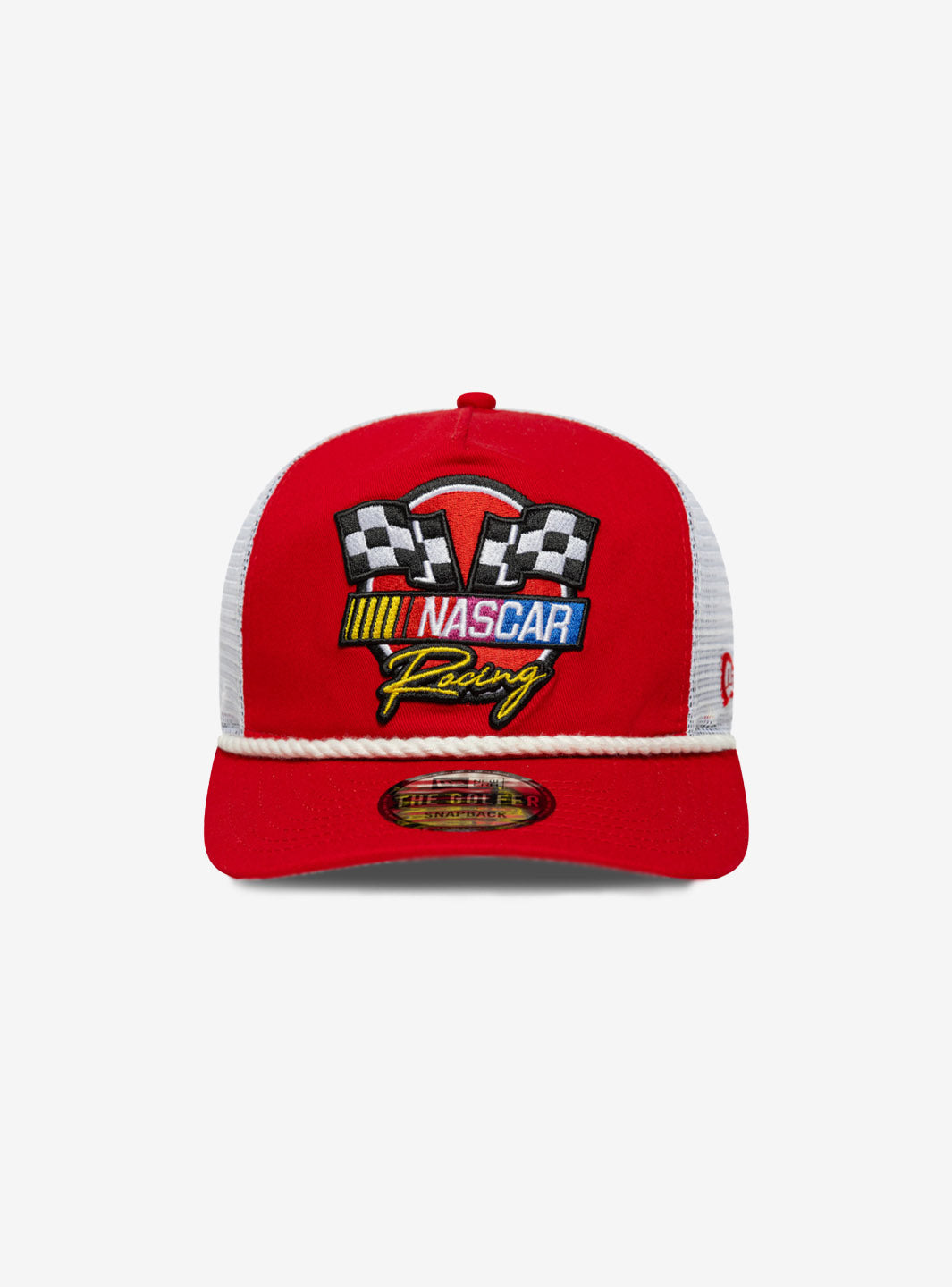 New Era Nascar Classics Flag Red Golfer Cap - 60667701 | ResellZone