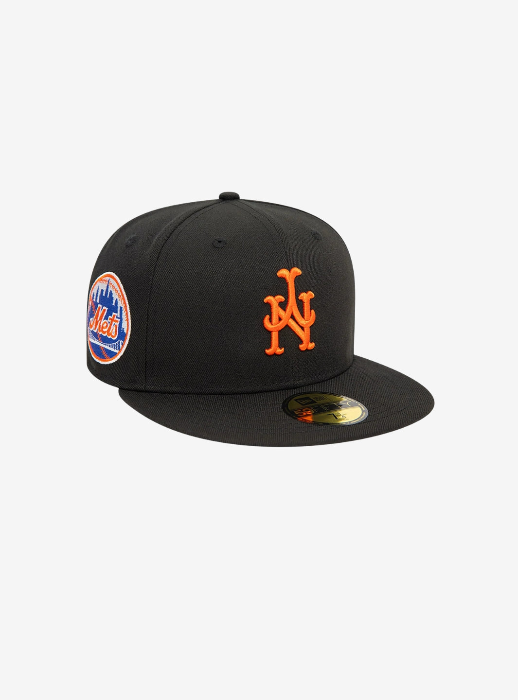 New Era New York Mets 59FIFTY Upside Down Black Cap | ResellZone