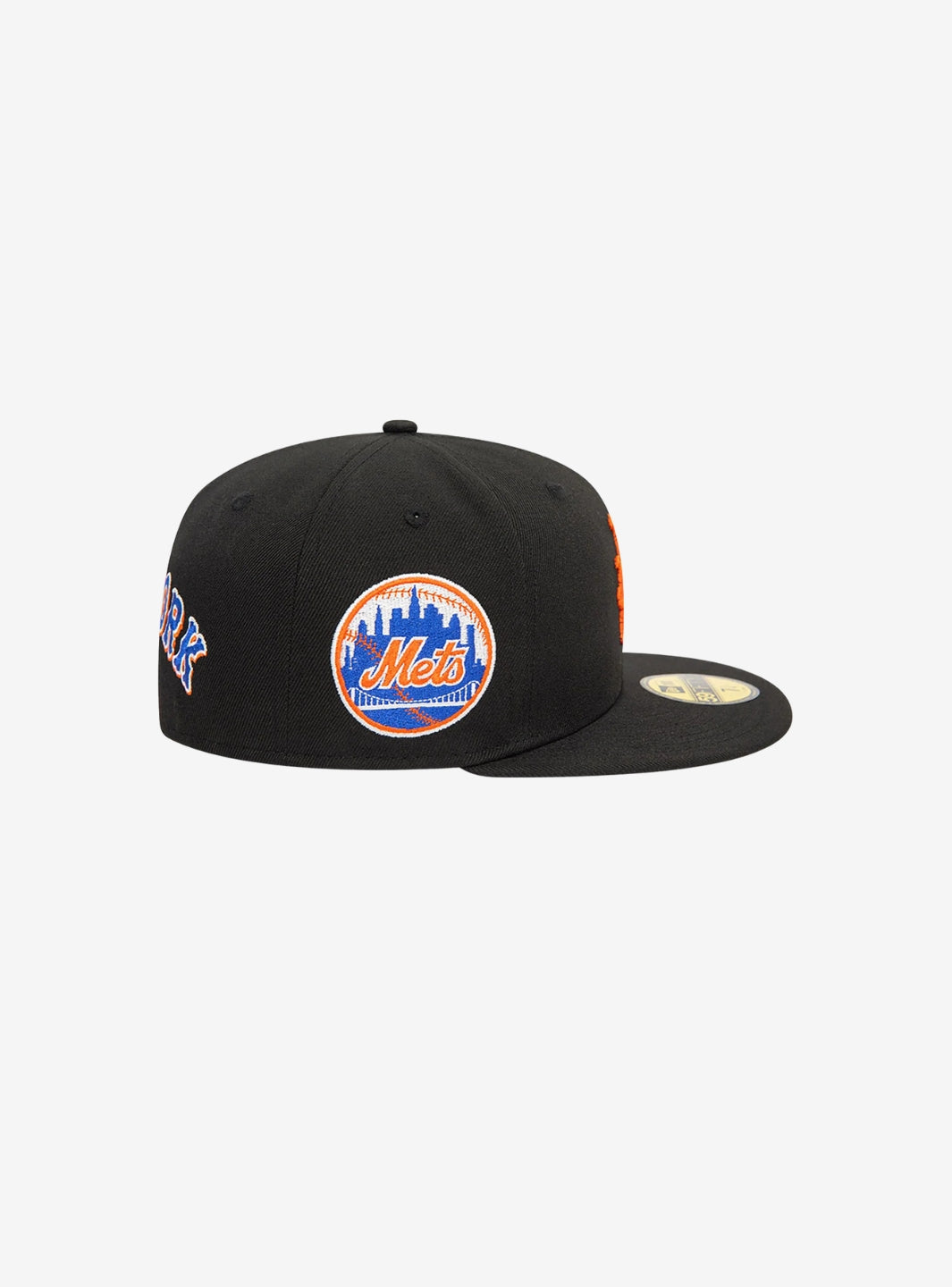 New Era New York Mets 59FIFTY Upside Down Black Cap | ResellZone