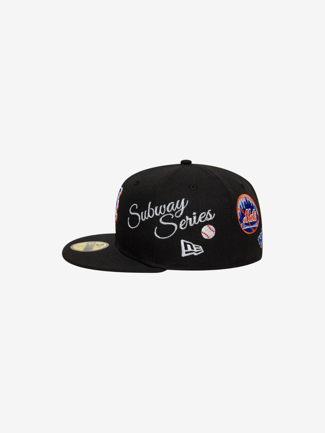 New Era New York Mets MLB Subway Series Black 59FIFTY Fitted Cap - 60771867 | ResellZone