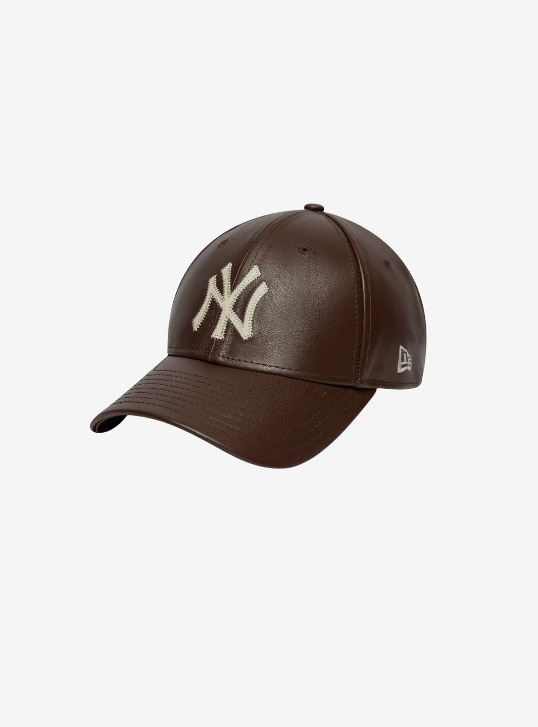 New Era New York Yankees Brown IMG Leather 9FORTY Adjustable Cap - 60756193 | ResellZone
