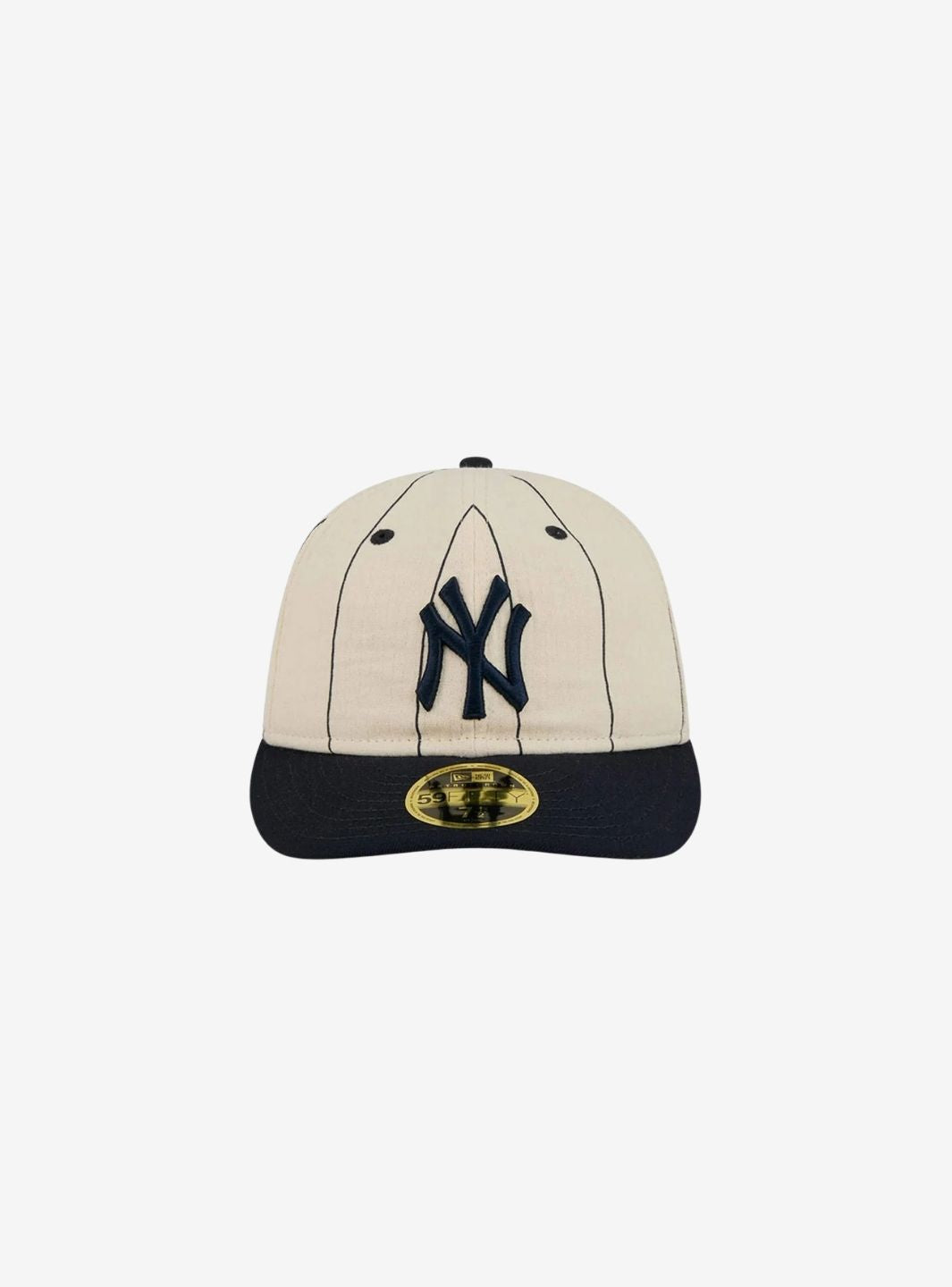 New Era New York Yankees MLB Linen Cream Retro Crown 59FIFTY Fitted Cap - 60799768 | ResellZone