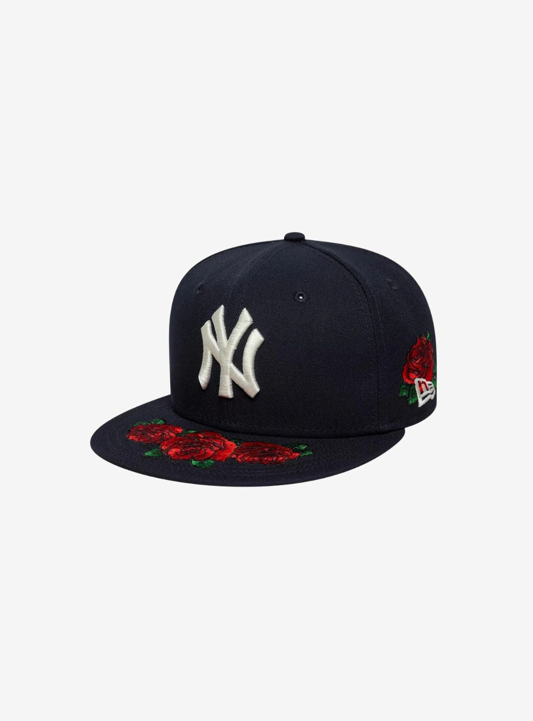 New Era New York Yankees MLB Cooperstown Floral Blu Navy 59FIFTY Fitted Cap - 60772626 | ResellZone