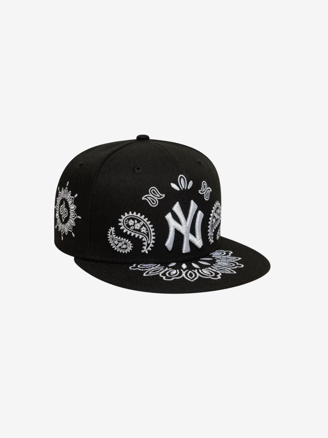 New Era New York Yankees MLB Paisley Black 59FIFTY Fitted Cap | ResellZone