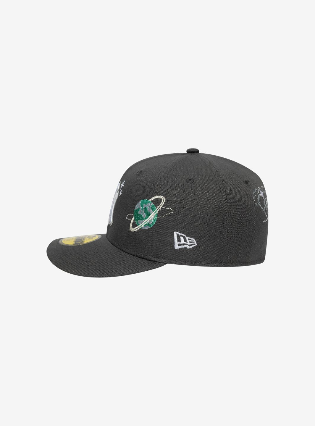 New Era New York Yankees MLB Planet Icon Charcoal 59FIFTY Fitted Cap - 60758940 | ResellZone