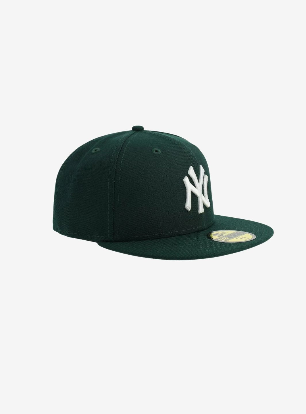 New Era New York Yankees Nos League Essential 59FIFTY Dark Green/White Fitted Cap | ResellZone