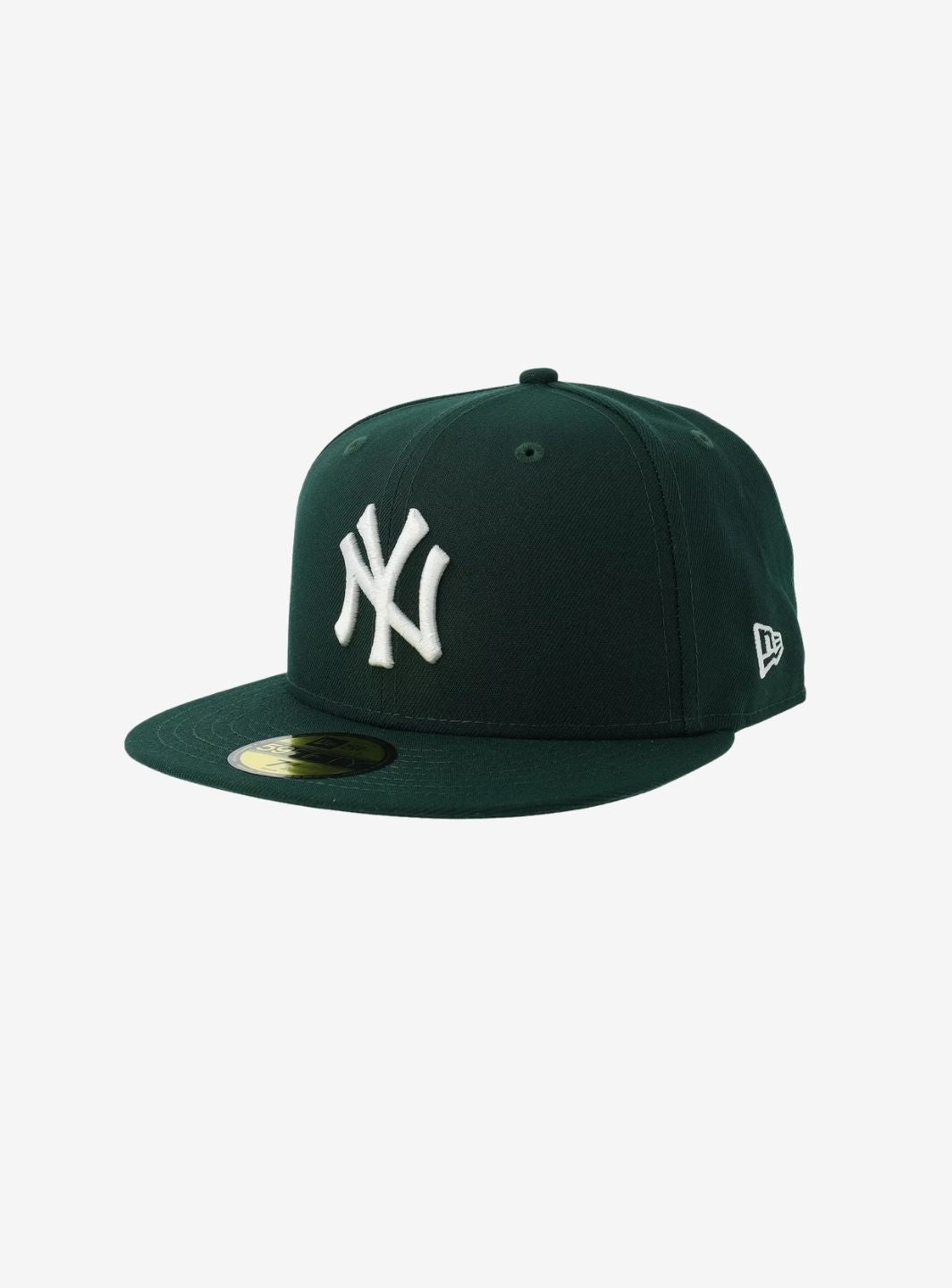 New Era New York Yankees Nos League Essential 59FIFTY Dark Green/White Fitted Cap | ResellZone