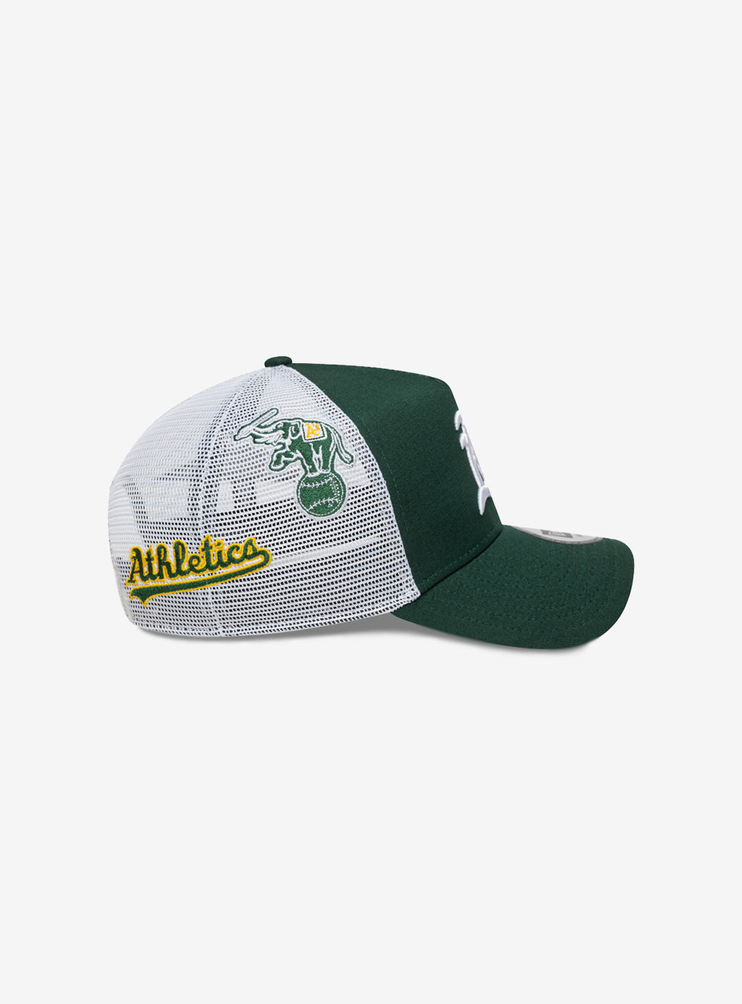 New Era Oakland Athletics Multi Patch Green Trucker Cap | ResellZone