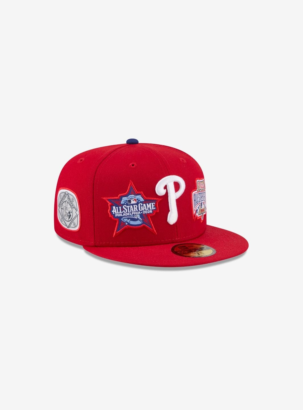 New Era Philadephia Phillies All Star Games Red Multi-Patch 59FIFTY Fitted Cap - 60928046 | ResellZone