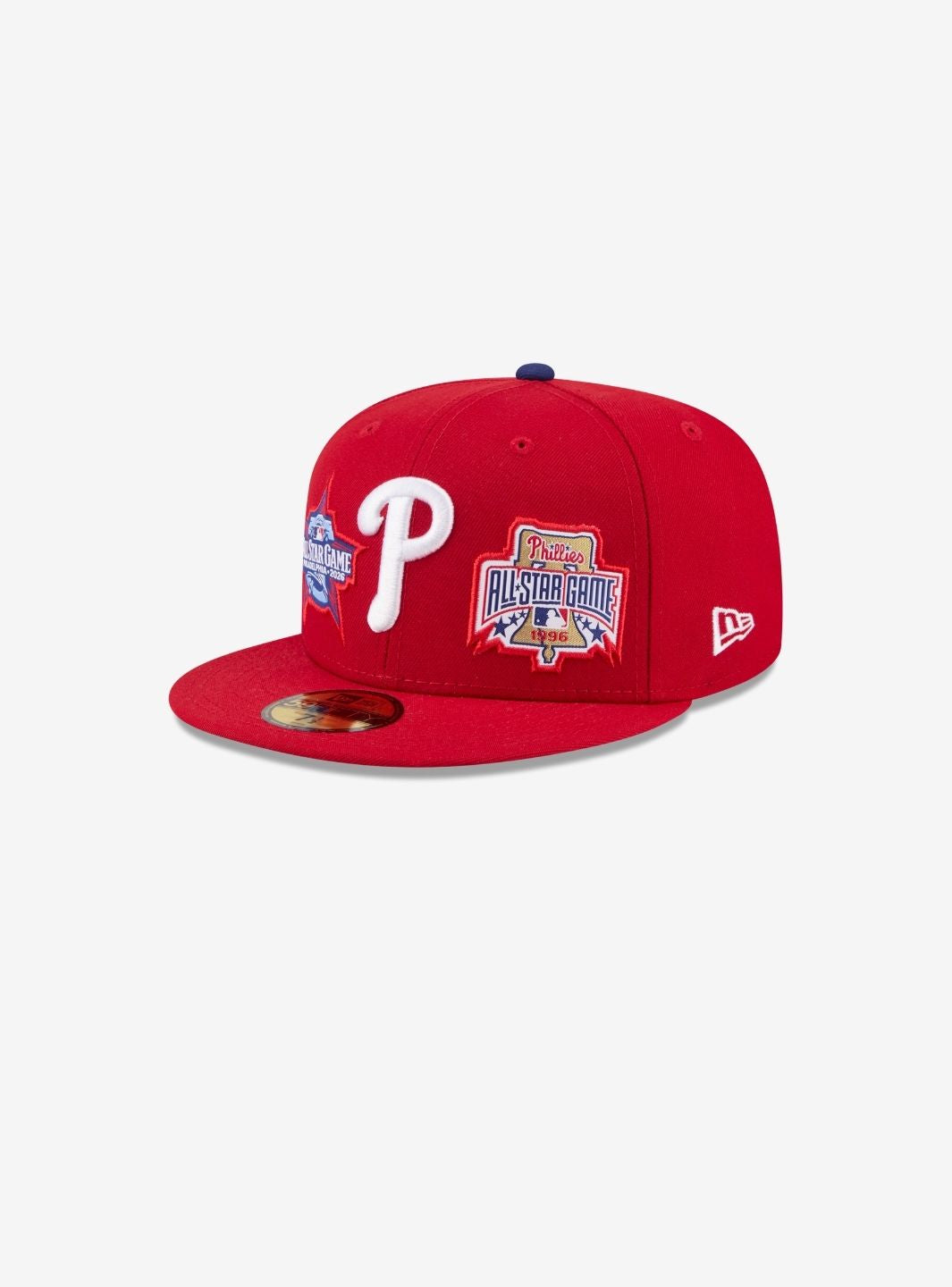 New Era Philadephia Phillies All Star Games Red Multi-Patch 59FIFTY Fitted Cap - 60928046 | ResellZone
