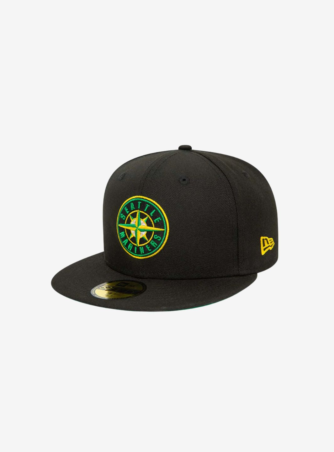 New Era Seattle Mariners MLB Cooperstown Alt 59FIFTY Black Fitted Cap | ResellZone