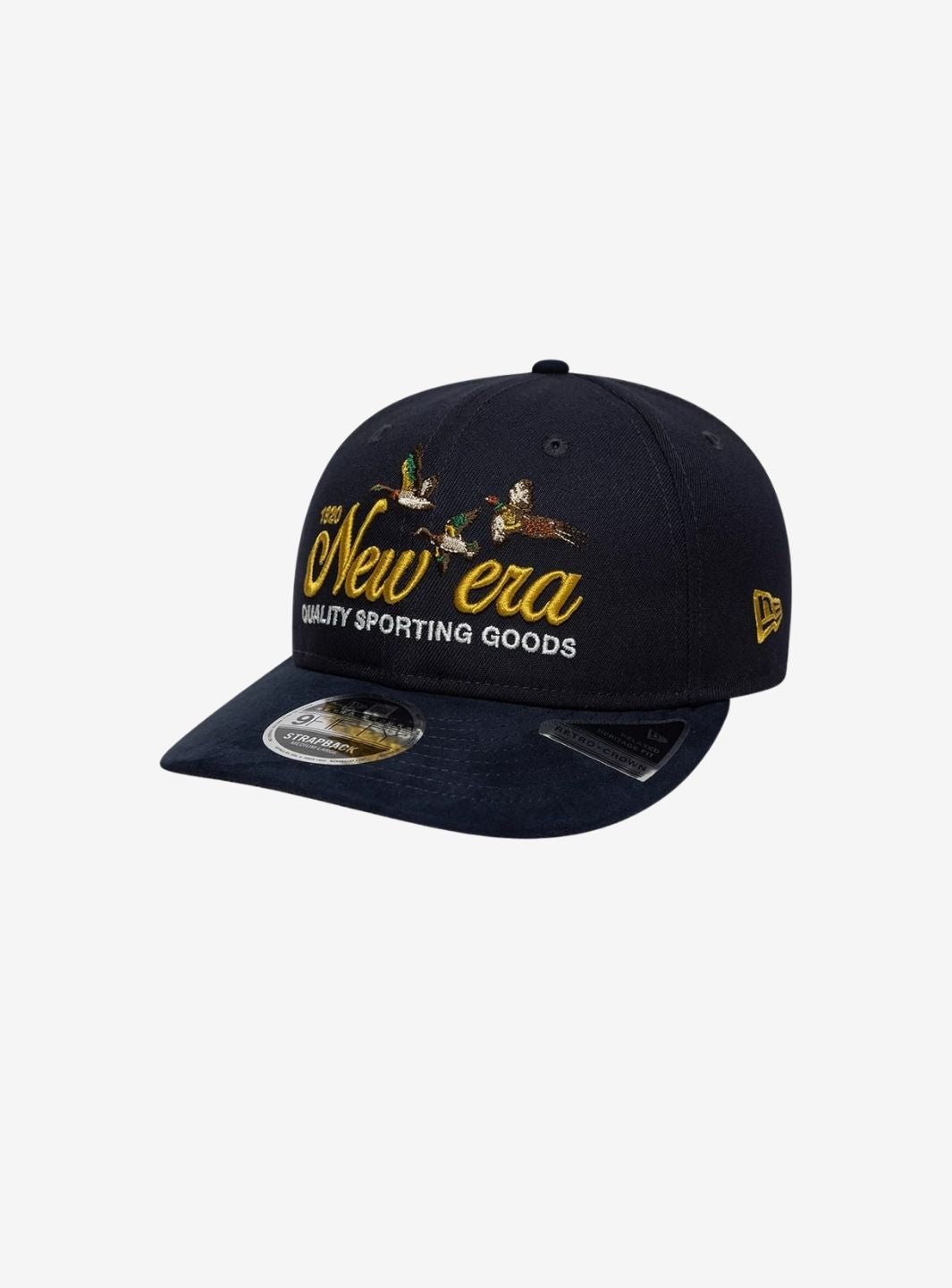 New Era Suede Navy Retro Crown 9FIFTY Adjustable Cap - 60915994 | ResellZone