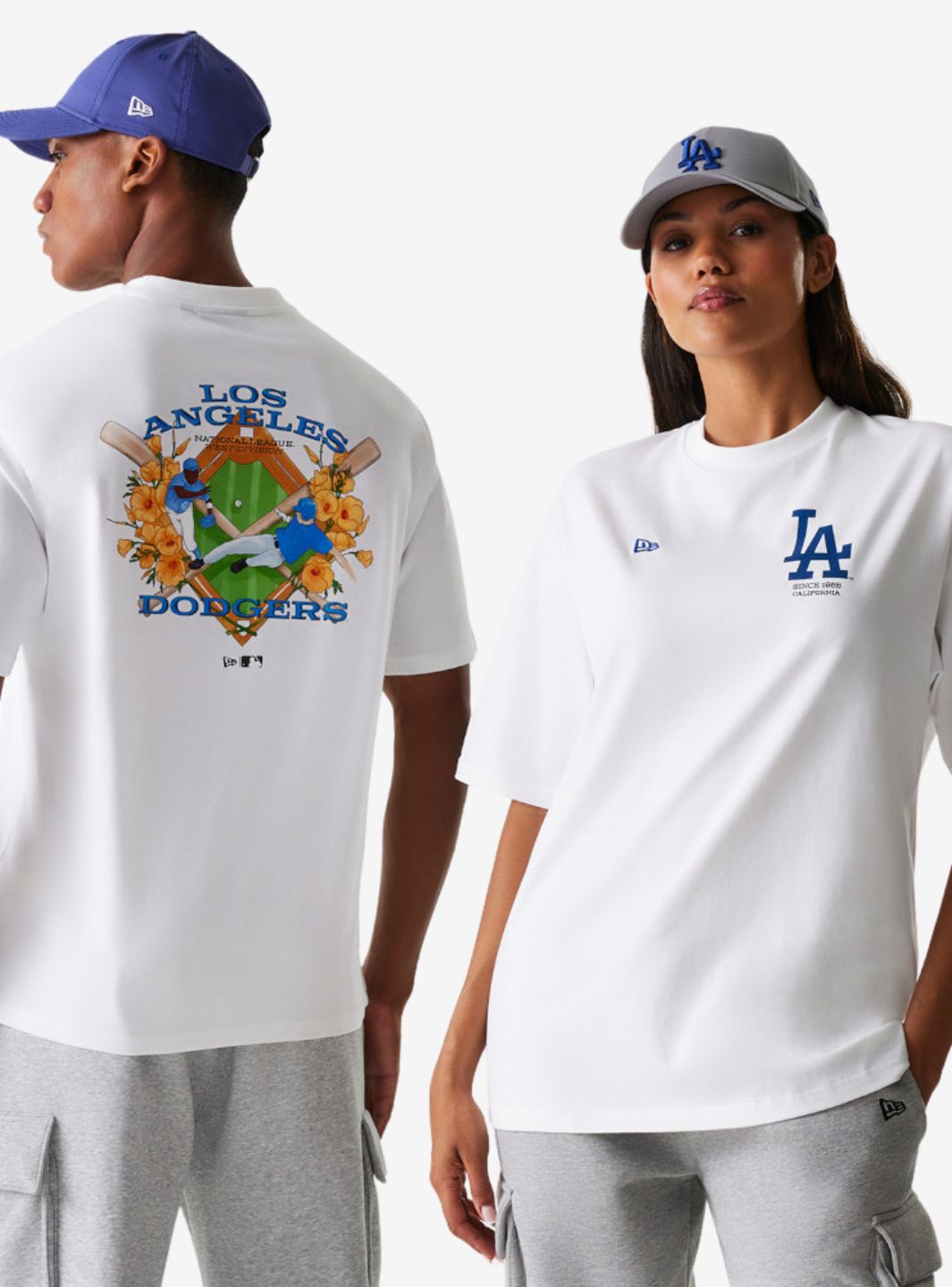 New Era T-Shirt Oversized LA Dodgers MLB Baseball Graphic - 60667851 | ResellZone