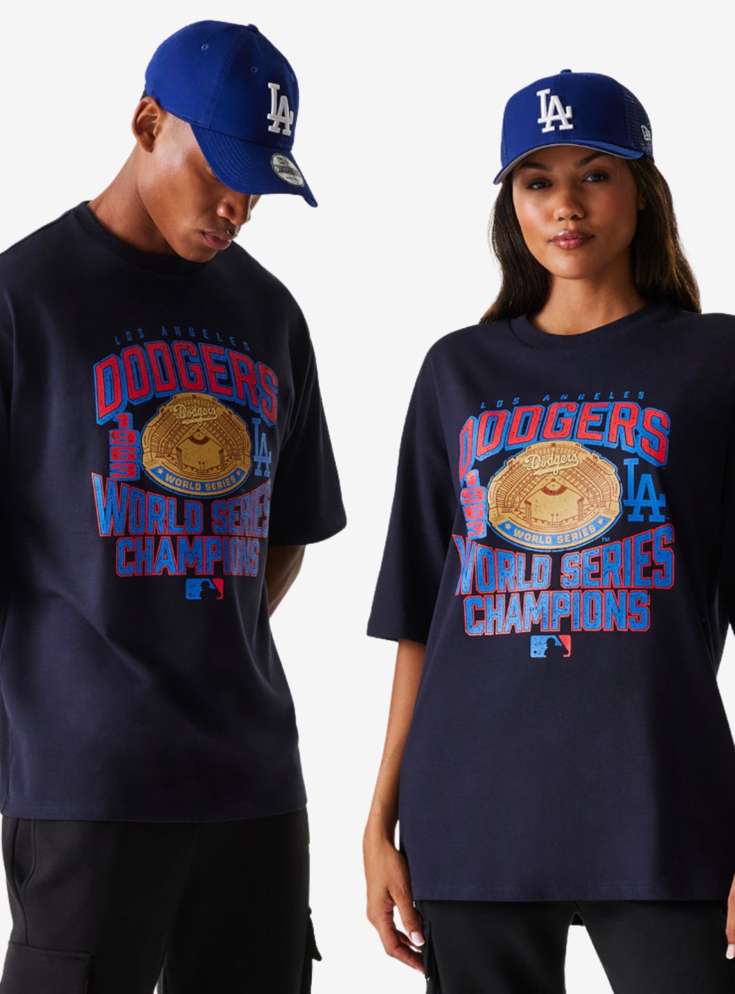 New Era T-Shirt Oversized LA Dodgers MLB World Series - 60667830 | ResellZone