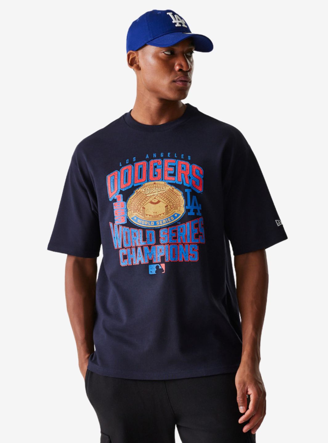 New Era T-Shirt Oversized LA Dodgers MLB World Series - 60667830 | ResellZone