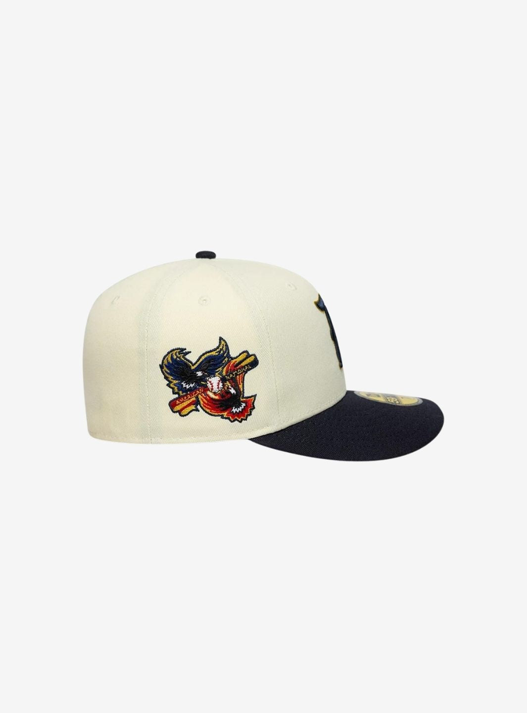 New Era Texas Rangers MLB Pin Cream & Navy 59FIFTY Fitted Cap - 60915730 | ResellZone