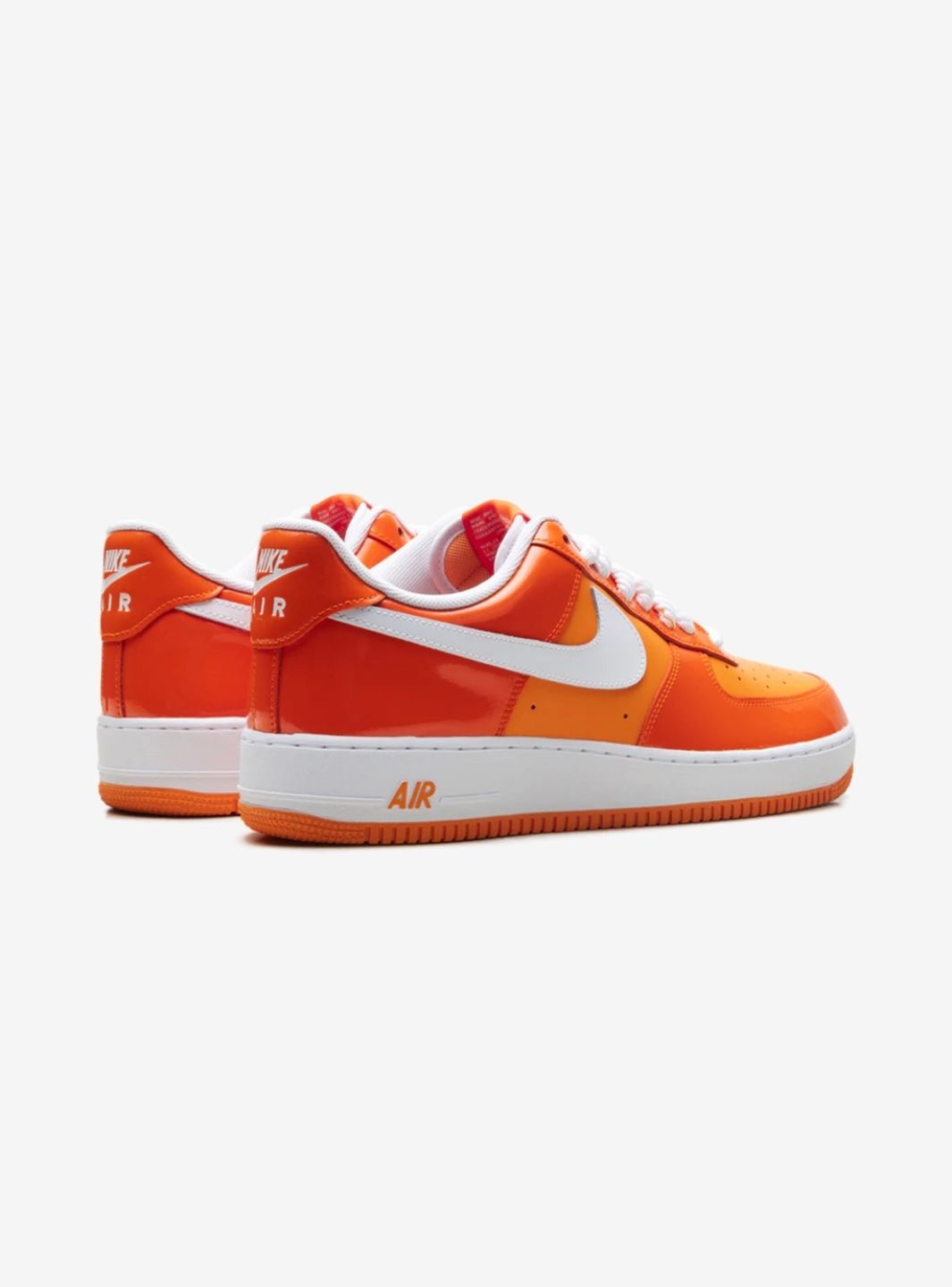 Nike Air Force 1 Low '07 Orange White Patent - HV9405-800 | ResellZone