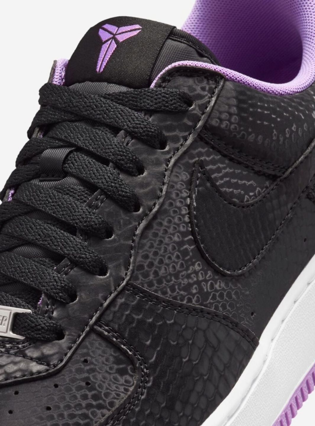 Nike Air Force 1 Low Kobe Bryant Forever Black Purple Stardust - IB0018-007 | ResellZone