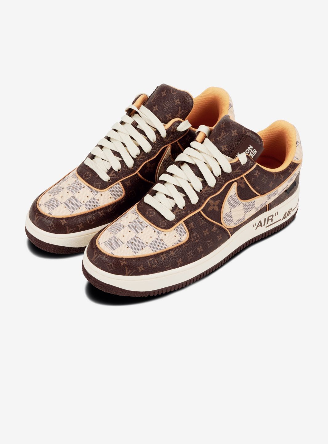 Nike Air Force 1 Low Louis Vuitton Monogram Brown Damier Azur | ResellZone