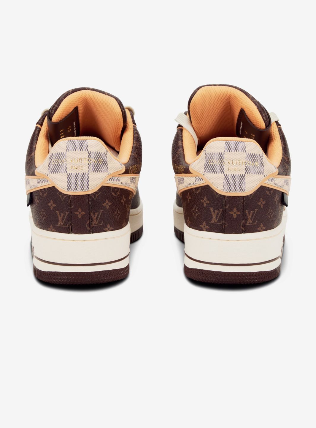 Nike Air Force 1 Low Louis Vuitton Monogram Brown Damier Azur | ResellZone