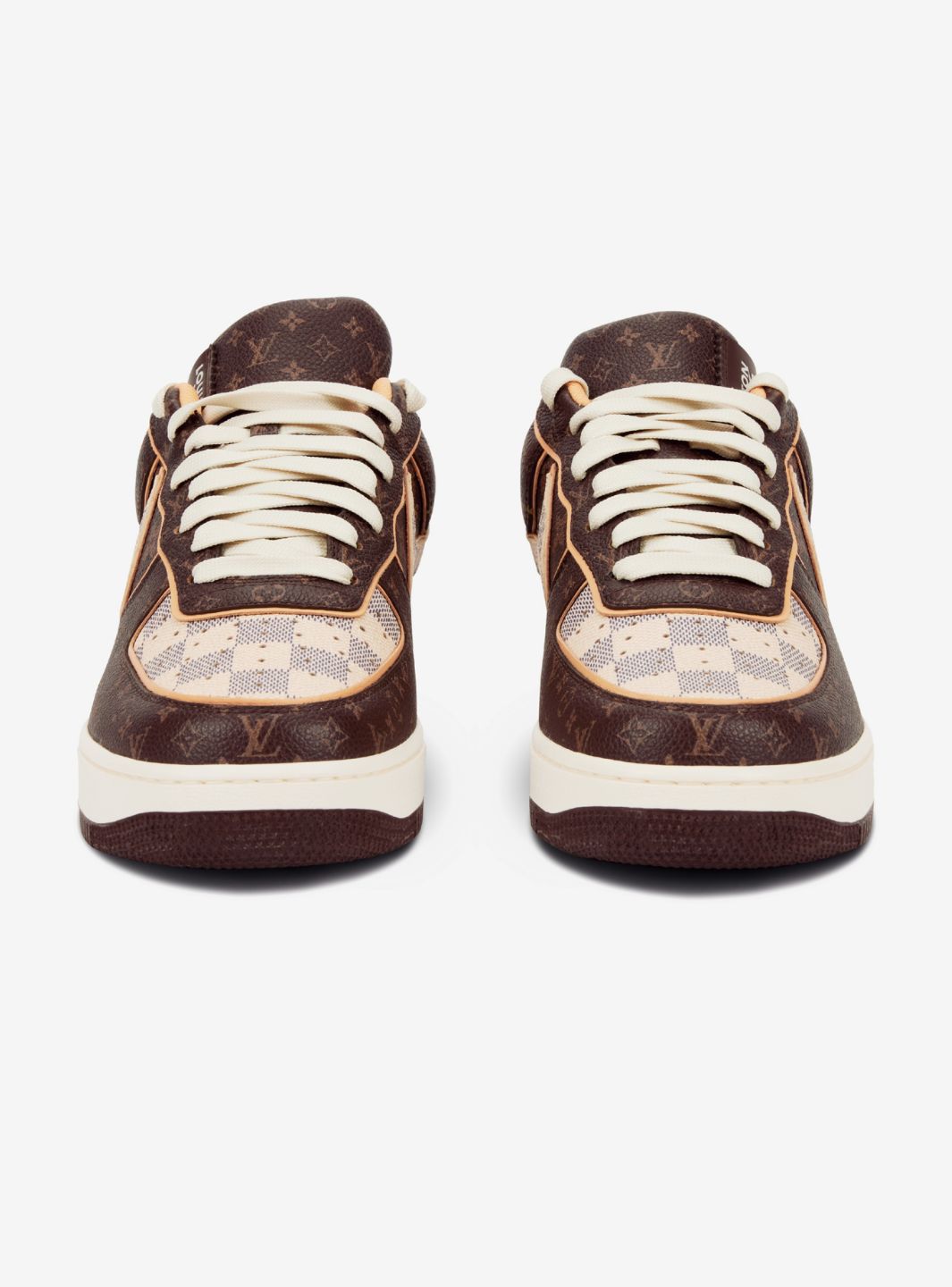 Nike Air Force 1 Low Louis Vuitton Monogram Brown Damier Azur | ResellZone