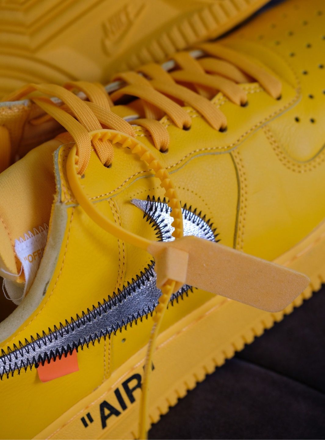 Nike Air Force 1 Low Off-White ICA University Gold - DD1876-700 | ResellZone