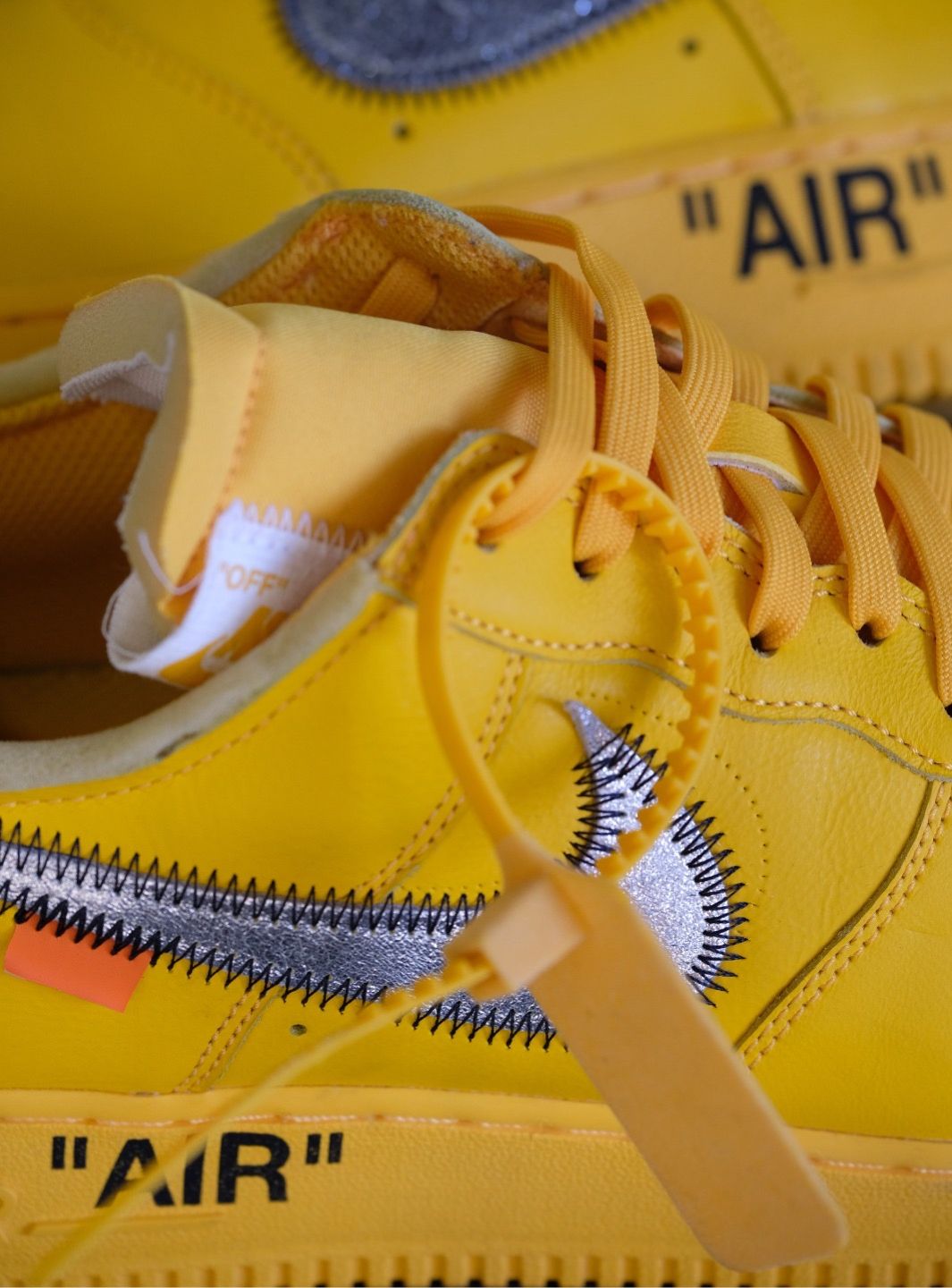 Nike Air Force 1 Low Off-White ICA University Gold - DD1876-700 | ResellZone