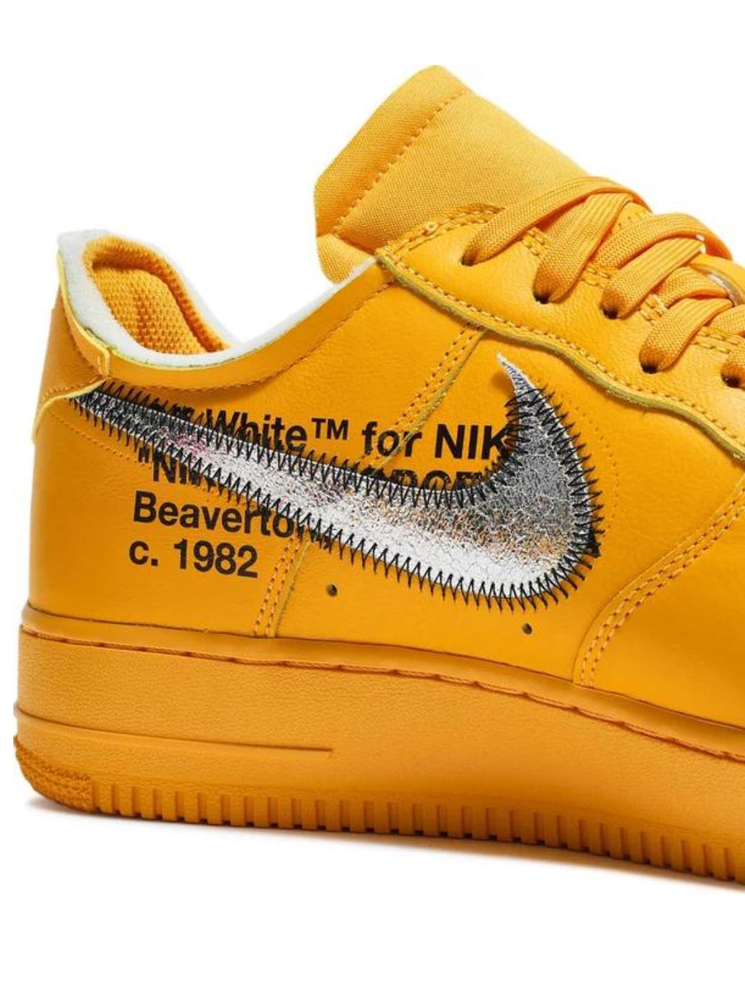 Nike Air Force 1 Low Off-White ICA University Gold - DD1876-700 | ResellZone