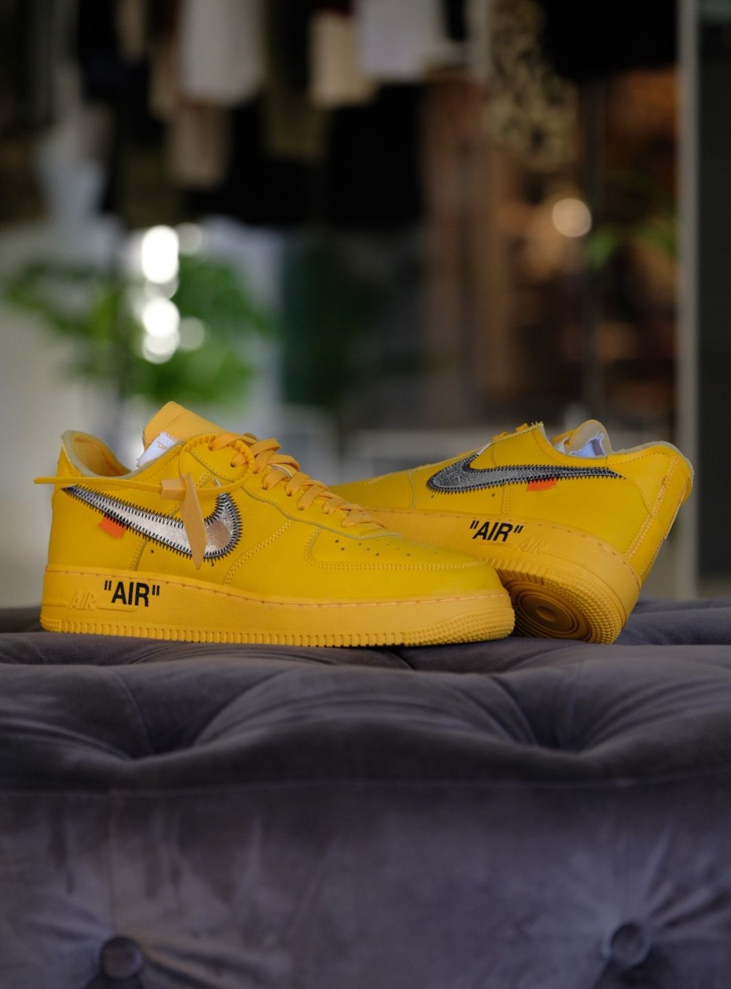Nike Air Force 1 Low Off-White ICA University Gold - DD1876-700 | ResellZone