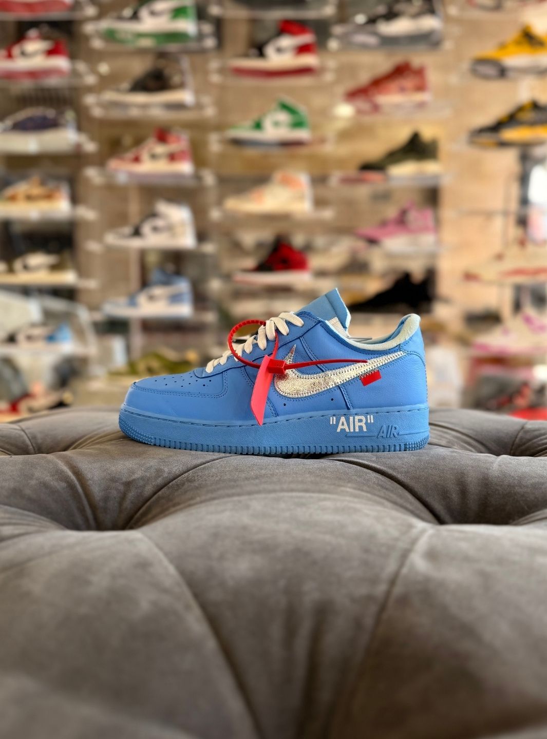 Nike Air Force 1 Low Off-White MCA University Blue - Sneakers Usate | ResellZone