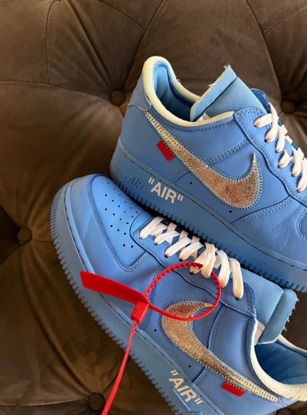 Nike Air Force 1 Low Off-White MCA University Blue - Sneakers Usate | ResellZone