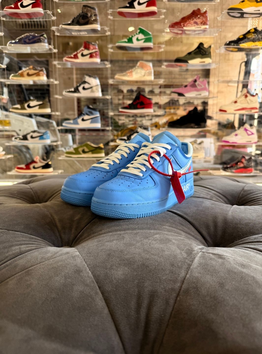 Nike Air Force 1 Low Off-White MCA University Blue - Sneakers Usate | ResellZone
