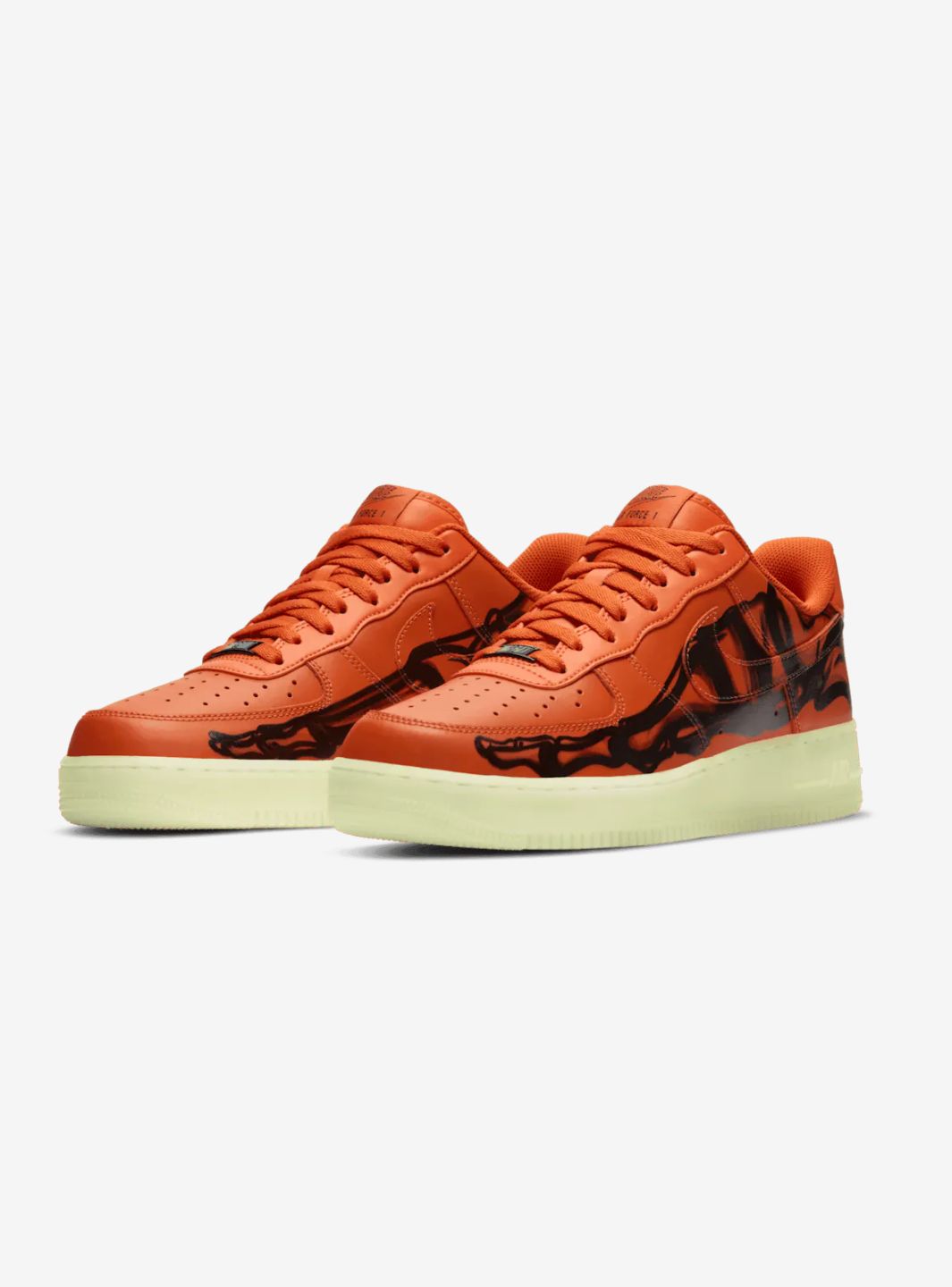 Nike Air Force 1 Low Orange Skeleton Halloween (2020) - CU8067-800 | ResellZone