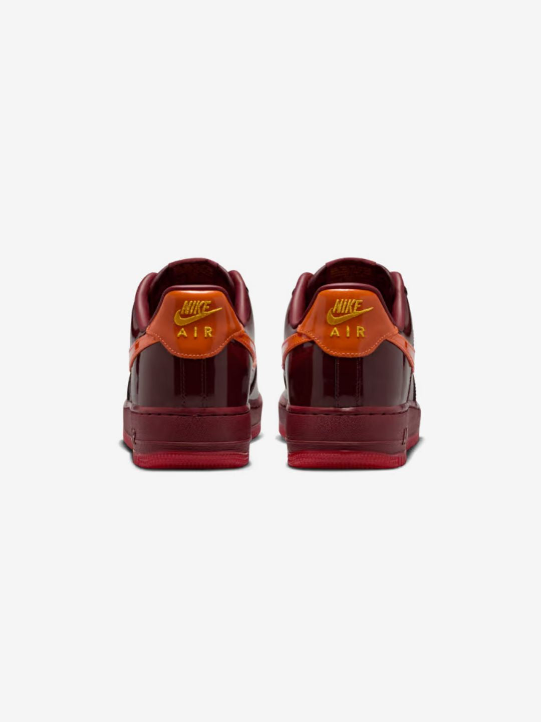 Nike Air Force 1 Low Patent Leather Dark Team Red Safety Orange - IO4489-601 | ResellZone