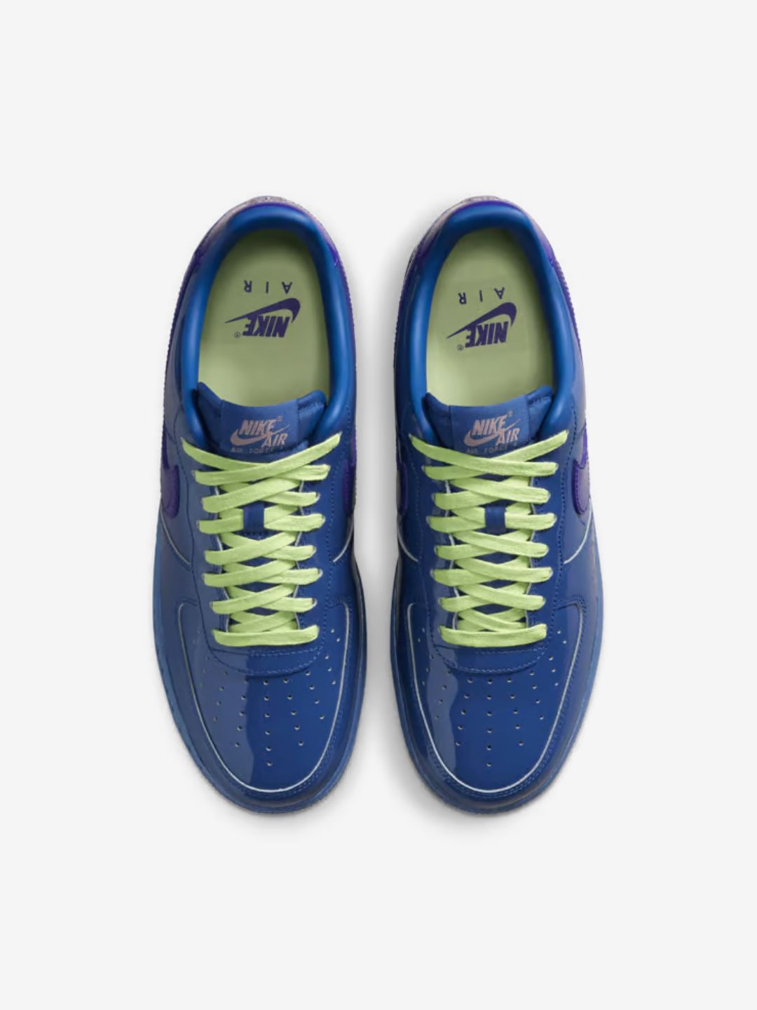 Nike Air Force 1 Low Patent Leather Mystic Navy Grape Ice - IO4489-400 | ResellZone